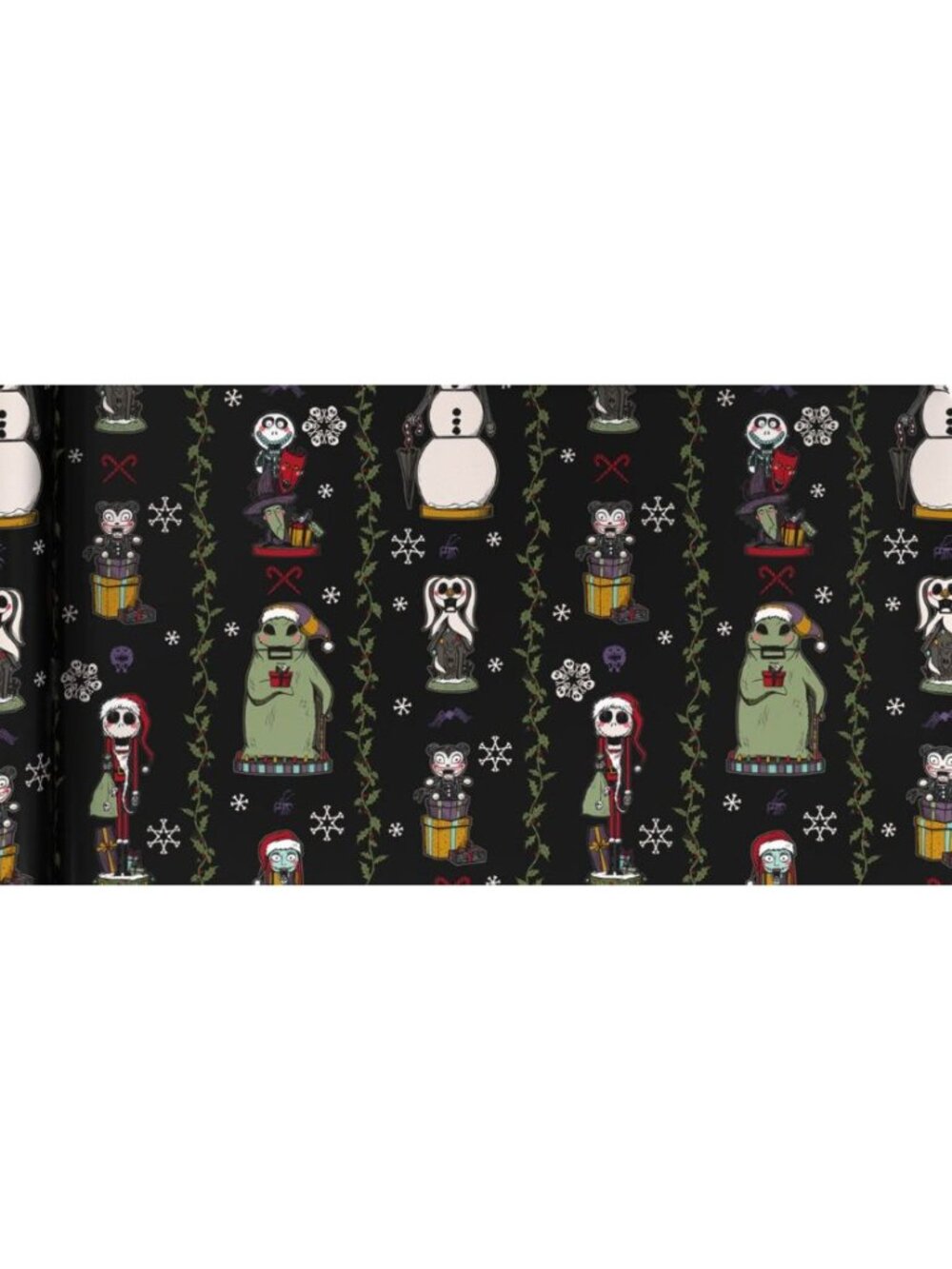 Hallmark Christmas Wrapping Paper Nightmare before Xmas Nutcrackers 70 sq ft Jum